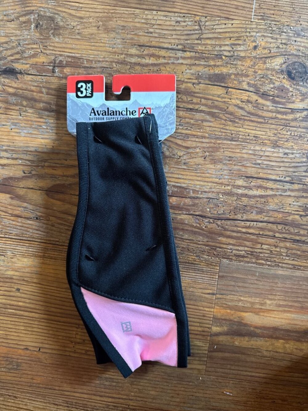 Avalanche Outdoor Supply 3-Pack Reversible Fleece Headband New with Tag